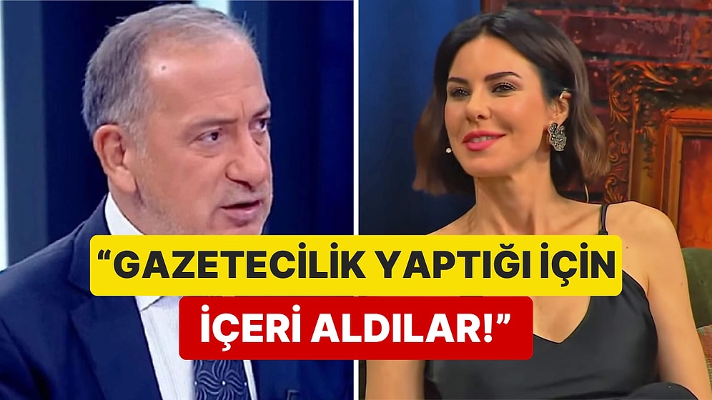 Defne Samyeli ve Kızı Derin Talu'dan Gözaltına Alınan Fatih Altaylı'ya Destek!