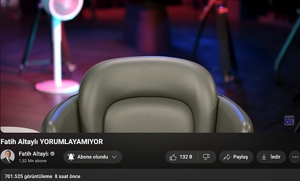 8 saatte 700 bin izlenmeyi geçti!