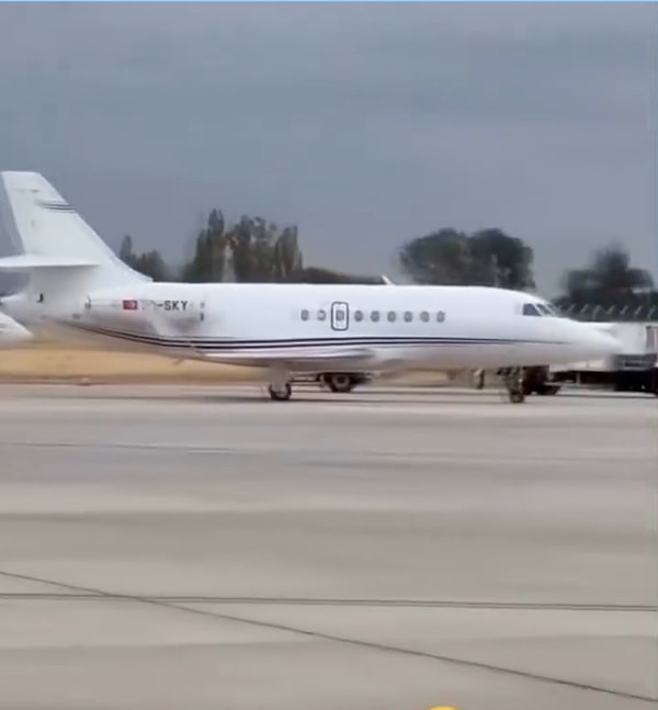Çorum’daki düğün için özel jet akını.