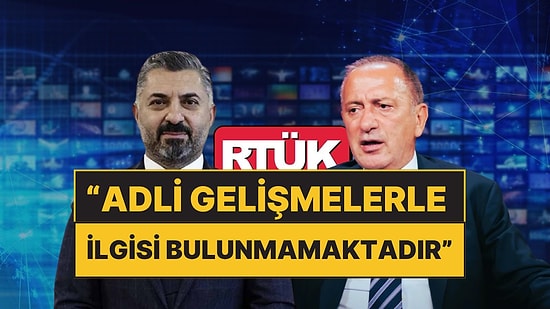 RTÜK Başkanı'ndan Fatih Altaylı'nın YouTube Kanalıyla İlgili Lisans Sürecine Dair Açıklama