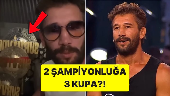 Survivor Şampiyonu Adem, Paylaşımındaki Üçüncü Kupanın Nereden Geldiğini Açıkladı!