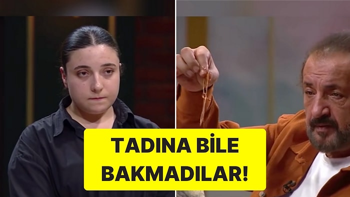 Dakika 1 Gol 1: MasterChef Ön Elemesinde Yarışmacının Yemeğinden İp Çıktı!