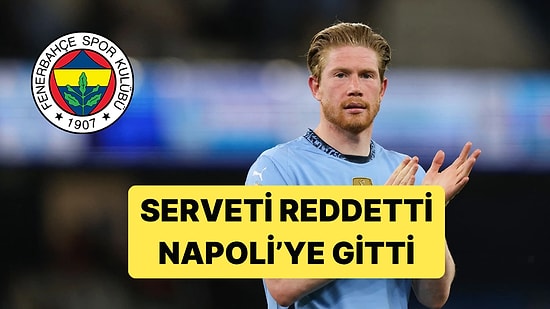Fenerbahçe'nin Kevin de Bruyne Israrı Astronomik Rakamlara Rağmen Sonuç Vermemiş