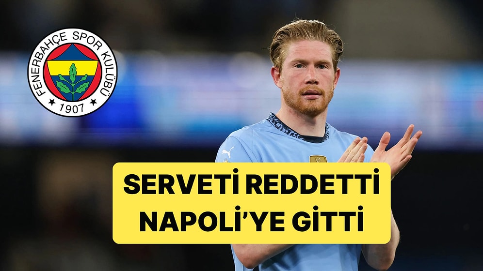Fenerbahçe'nin Kevin de Bruyne Israrı Astronomik Rakamlara Rağmen Sonuç Vermemiş