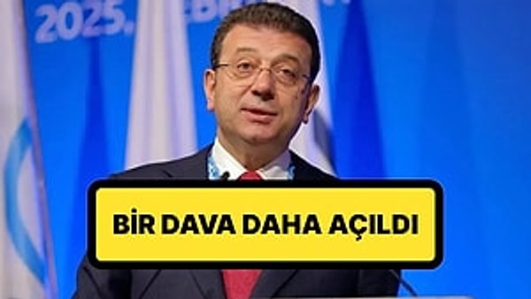 Görevden uzaklaştırılan İBB Başkanı ve CHP'nin Cumhurbaşkanı Adayı Ekrem İmamoğlu'na açılan davalara bir yenisi daha eklendi.