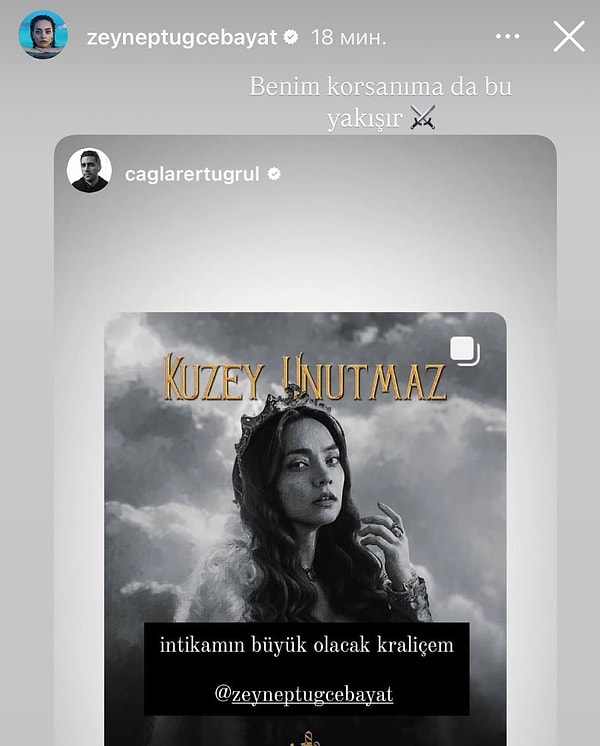 Hemen ardından da Van Dijk'a hayat veren Çağlar Ertuğrul, Kuzey Unutmaz paylaşımında intikam yemini etti.
