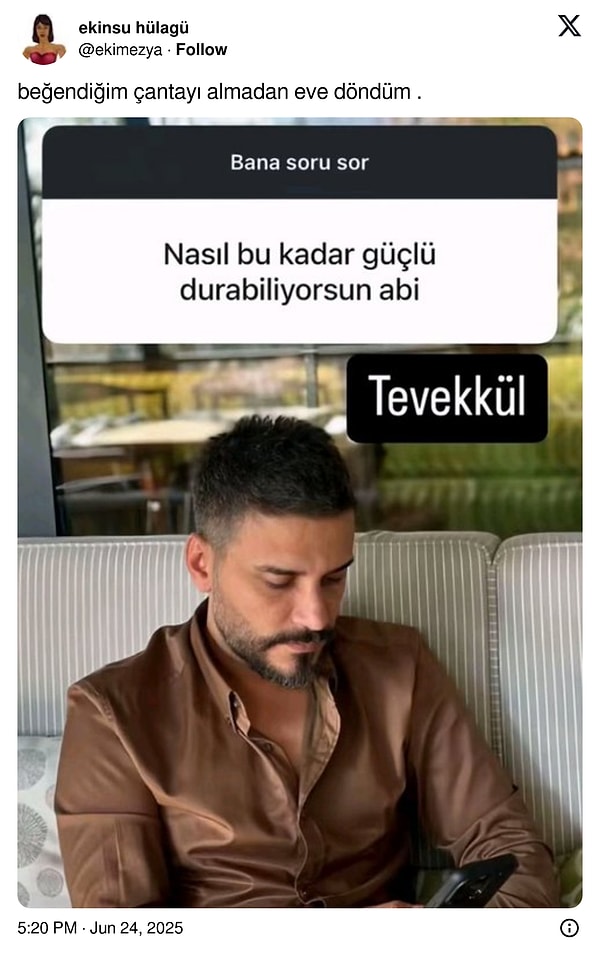 Tevekkül...