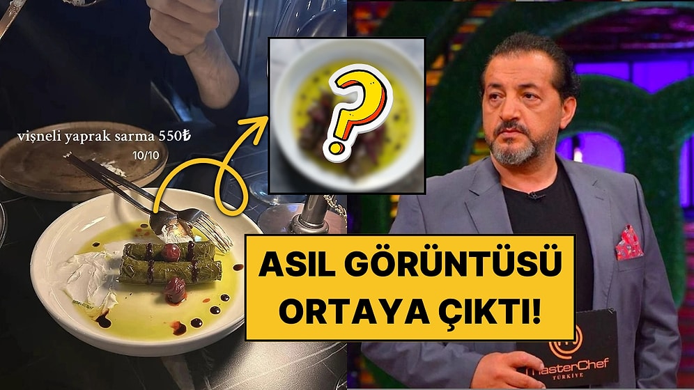 İki Sarmanın Fiyatı Gündem Olmuştu: Mehmet Şef'in Restoranındaki Yaprak Sarmasıyla İlgili Gerçek Ortaya Çıktı!
