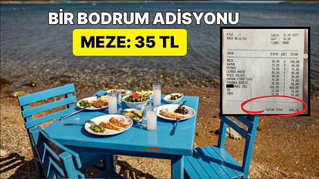 Bodrum'daki Bir Restorana Ait Olan Birkaç Yıl Önceki Adisyonu Görünce Sinirleriniz Bozulacak