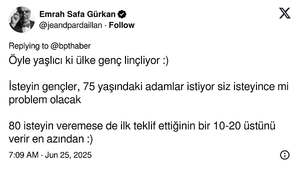 Tepkiler şöyle; Görseli