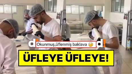 TikTok Yayınında Hamur Açan Ustanın Üfleyerek Hijyeni Sorgulattığı Anlar Gündemde