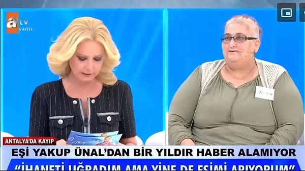 3 yıl boyunca depresyon ve giderek kötüleşen sağlık sorunları nedeniyle evden dışarı çıkmayan Zeynep, yıllar sonra ilk kez Müge Anlı'ya gelmek için dışarı çıkmıştı.