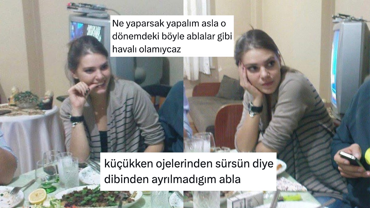 Aslı Enver&apos;in Eski Bir Fotoğrafı Timeline&apos;ın Nostalji Duygularını Depreştirdi
