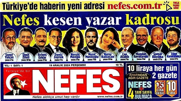 Nefes Gazetesi'nde Hangi Gazeteciler Var?