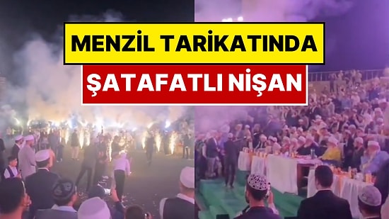 Menzil Torununa Ağızları Açık Bırakan Nişan! 17 Milyar Liralık Serveti İtiraf Eden Menzil'den Yeni Görüntüler