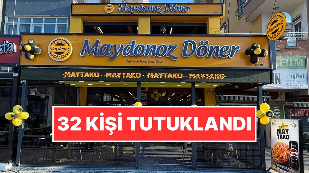 Maydonoz Dönere FETÖ Operasyonu: 32 Kişi Tutuklandı