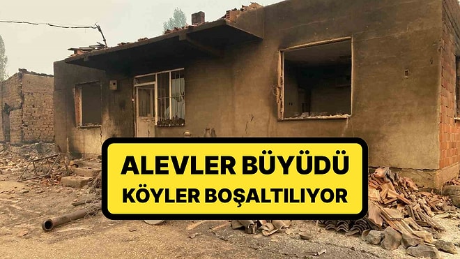 Sakarya'da Alevler Durdurulamıyor: Köyler Boşaltılmaya Başlandı