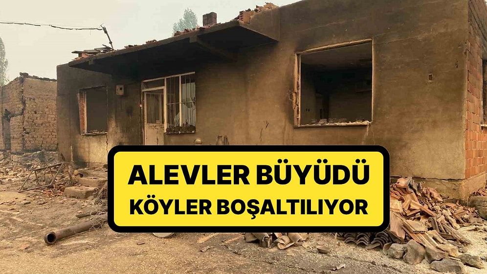 Sakarya'da Alevler Durdurulamıyor: Köyler Boşaltılmaya Başlandı
