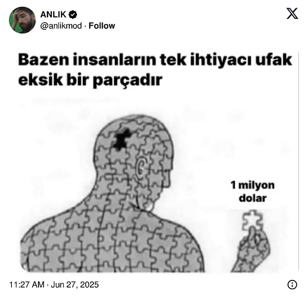 Ufak bir eksik evet