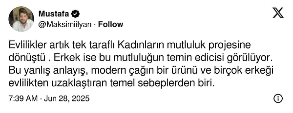 İlgili paylaşım şu şekildeydi;
