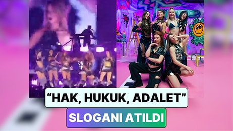 Ülkemizin Yeni Müzik Grubu Manifest'in Konseri Sırasında "Hak, Hukuk, Adalet" Sloganları Atıldı