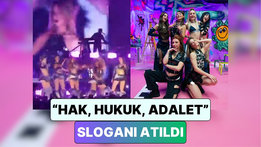 Ülkemizin Yeni Müzik Grubu Manifest'in Konseri Sırasında "Hak, Hukuk, Adalet" Sloganları Atıldı