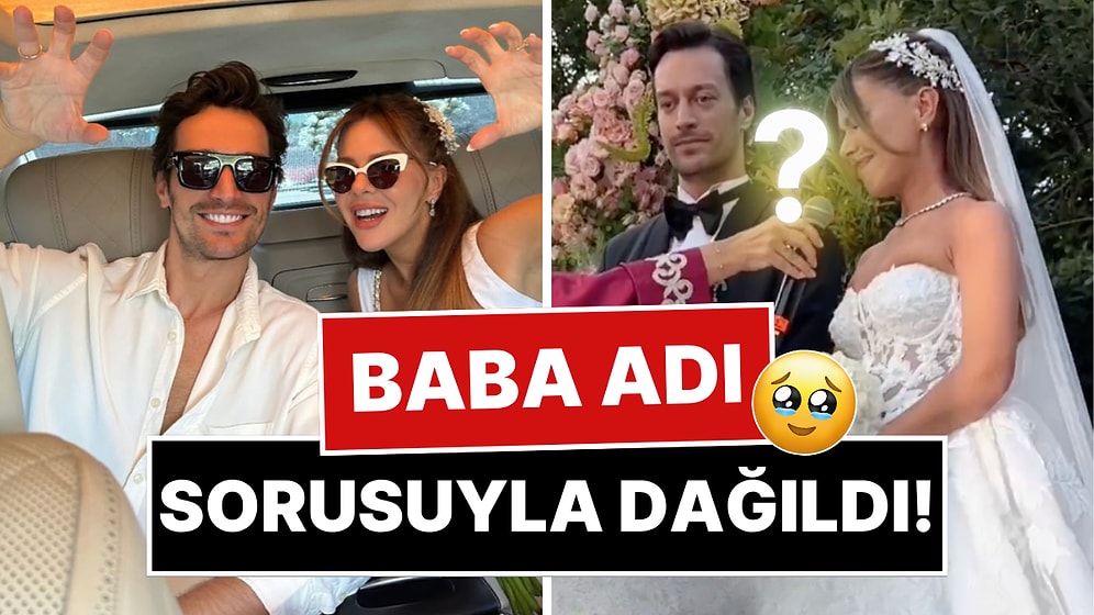 Evlendiler: Feyyaz Şerifoğlu'na "Evet" Diyen Merve Dinçkol, Baba Adı Sorulunca Gözyaşlarına Boğuldu!