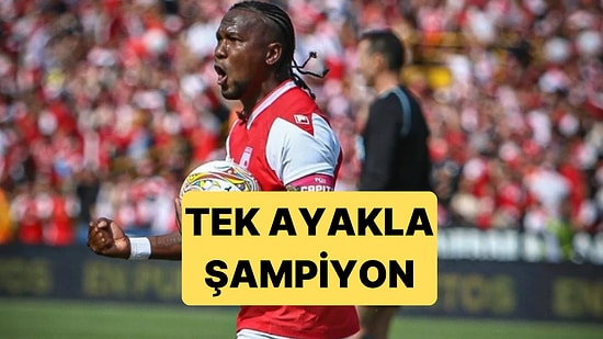 Bir Dönem Türkiye'de Oynayan Rodallega, Sakat Halde Attığı Golle Şampiyonluk Getirdi