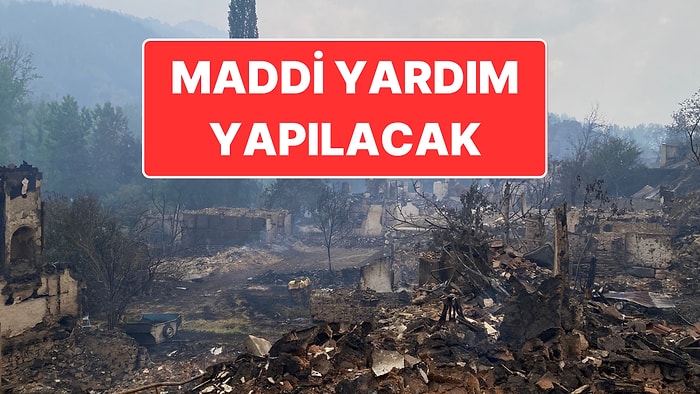 AFAD Açıkladı: Yangından Etkilenenlere Hane Başına Maddi Yardım Yapılacak