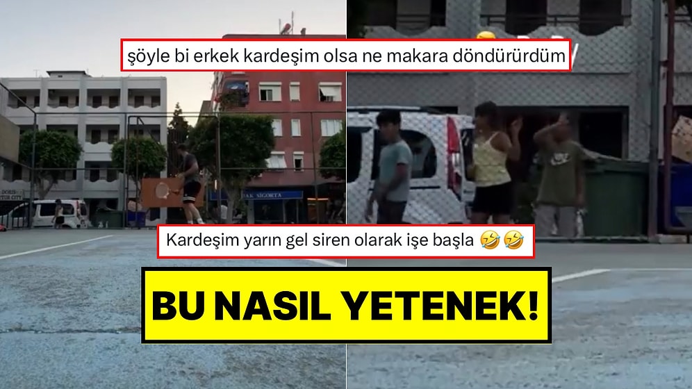 Ambulans ve Polis Siren Sesi Çıkarabilen Çocuk Yeteneğiyle Güldürdü