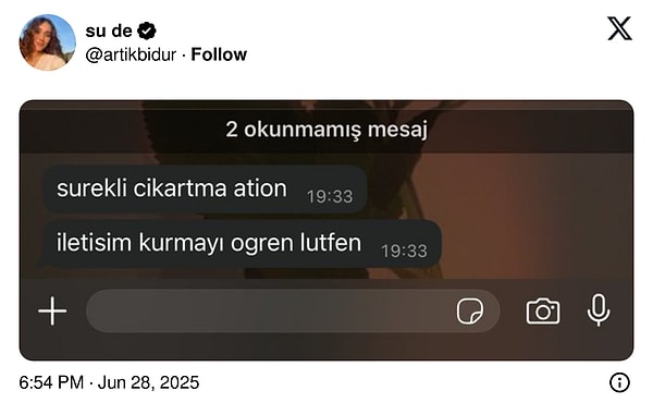İletişimi öğrenmen lazım.