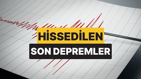 İstanbul'da Deprem mi Oldu? AFAD ve Kandilli 1 Temmuz Salı İstanbul ve Çevresi Son Depremler