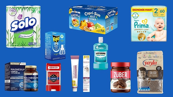 Prime üyesi olduktan sonra temizlik malzemelerinden gıda ürünlerine yüzlerce üründe geçerli olan ürünleri sepetinize eklemeye başlayabilirsiniz.