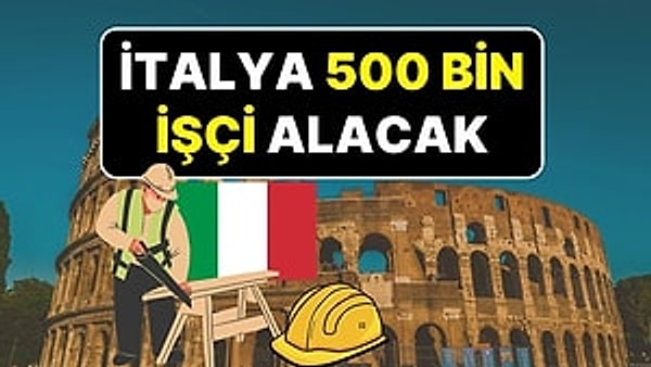 İtalya'da Giorgia Meloni liderliğindeki sağ koalisyon hükümeti, 2026-2028 yılları arasında AB dışındaki ülkelerden yaklaşık 500 bin yabancı işçiye çalışma vizesi vereceğini açıkladı.