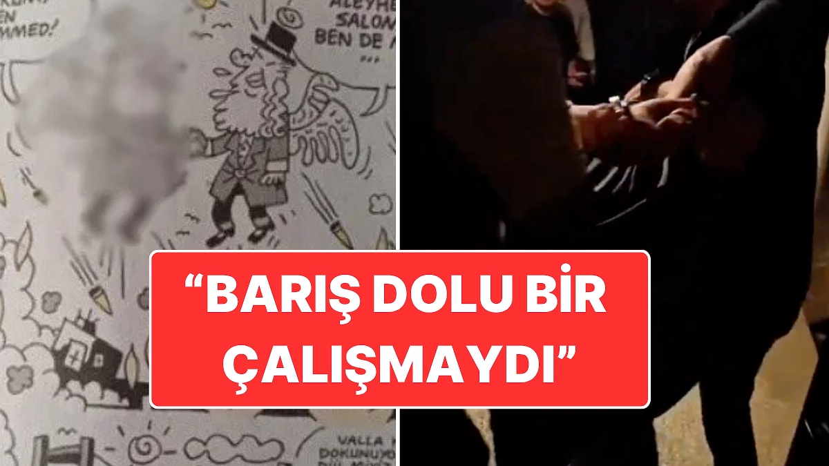 LeMan’daki Tartışılan Hz. Muhammed Karikatürünü Çizen Karikatüristin İfadesi Ortaya Çıktı