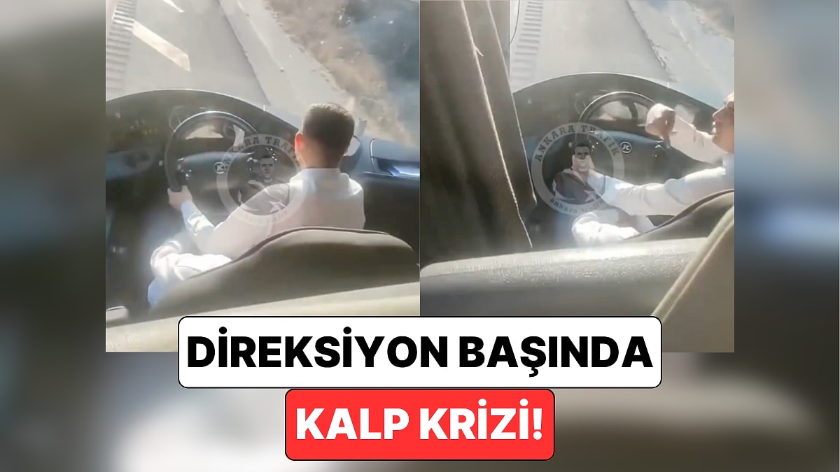 Otobüsü Muavin Durdurdu: Ankara&apos;ya Giden Bir Yolcu Otobüsünün Şoförü Direksiyon Başında Kalp Krizi Geçirdi