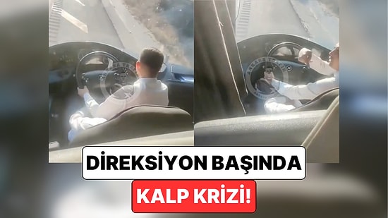 Otobüsü Muavin Durdurdu: Ankara'ya Giden Bir Yolcu Otobüsünün Şoförü Direksiyon Başında Kalp Krizi Geçirdi