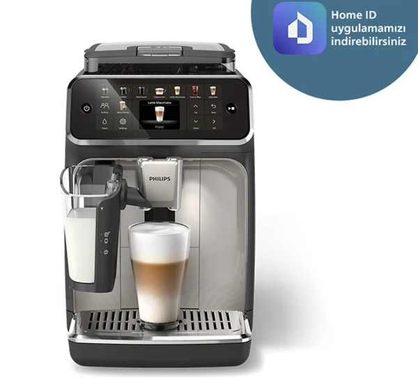 Kahve keyfini bir üst seviyeye taşımak isteyenlerin favorisi: Philips 5500 Serisi LatteGo Tam Otomatik Espresso Makinesi!