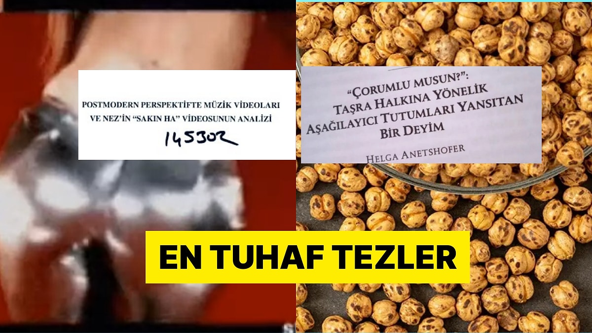 Gördükleri En İyi Akademik Makale Başlıklarını Paylaşarak Ufkumuzu Açan Kişiler