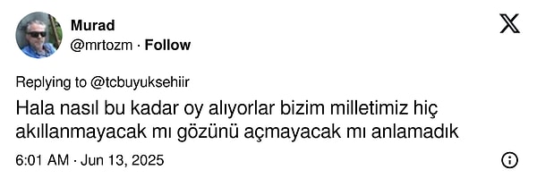 Ankete sosyal medyada yapılan yorumlar şöyle oldu👇🏻
