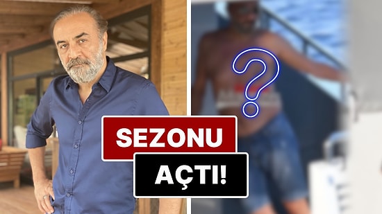 Yanlarındaki Hanımefendi Dikkat Çekti: Yılmaz Erdoğan ve Rıza Kocaoğlu Bodrum'da Tatil Sezonunu Açtı!
