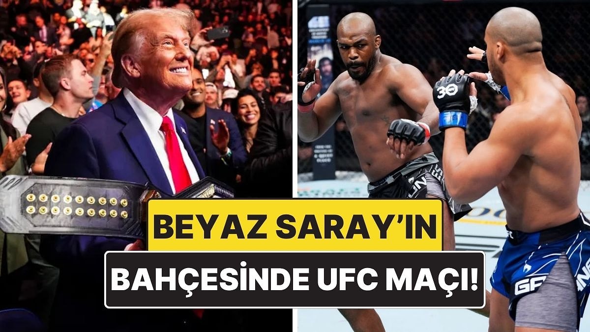ABD Başkanı Donald Trump Beyaz Saray’da UFC Şampiyonluk Maçı Düzenlemek İstiyor!