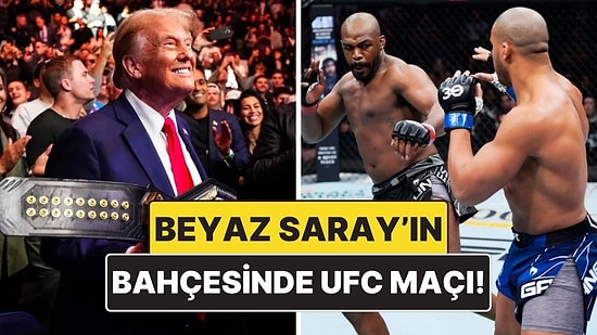 ABD Başkanı Donald Trump Beyaz Saray’da UFC Şampiyonluk Maçı Düzenlemek İstiyor!