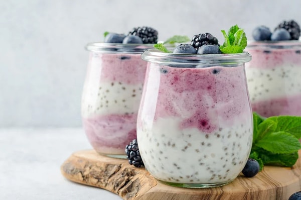 6. Chia Tohumlu Puding