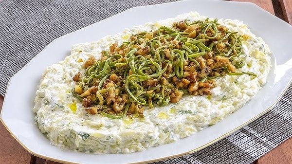 Yoğurtlu Kabak Salatası!
