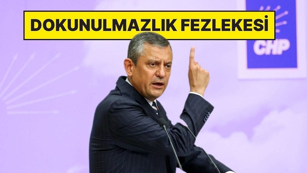 Özgür Özel, Turhan Çömez ve Turan Taşkın Özer’in Dokunulmazlıkları Meclis’e Sunuldu!