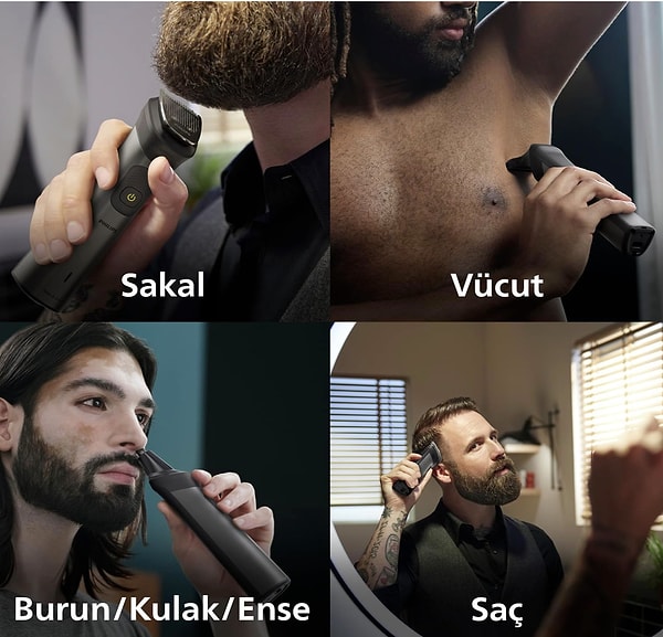 Philips 15'i 1 Arada Erkek Bakım Seti