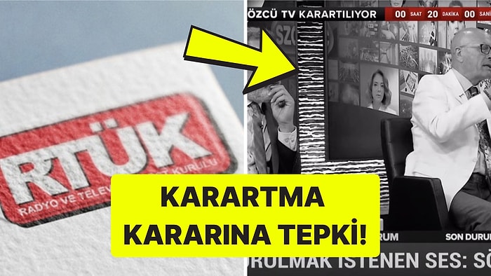Sözcü TV, RTÜK'ün Ekran Karartma Cezasına Dakikalar Kala Siyah Beyaz Yayın Yapmaya Başladı