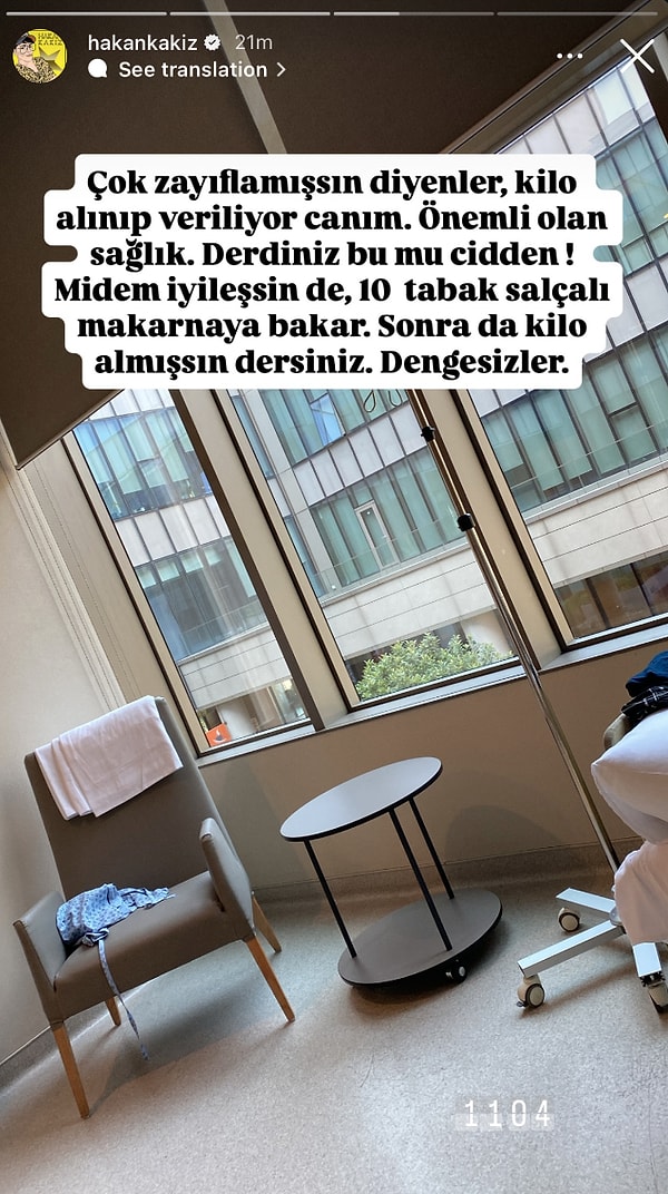 Kakız o poz sonrası kendisine gelen kilo yorumlarına da yanıt verdi.