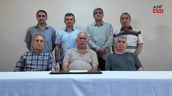 PKK lideri Abdullah Öcalan’ın İmralı’dan görüntülü mesajı yayımlandı.
